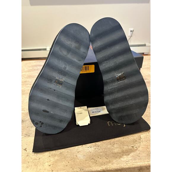 NEW Maje Frankie Charm Platform Sandal Black size 40 - Picture 7 of 12